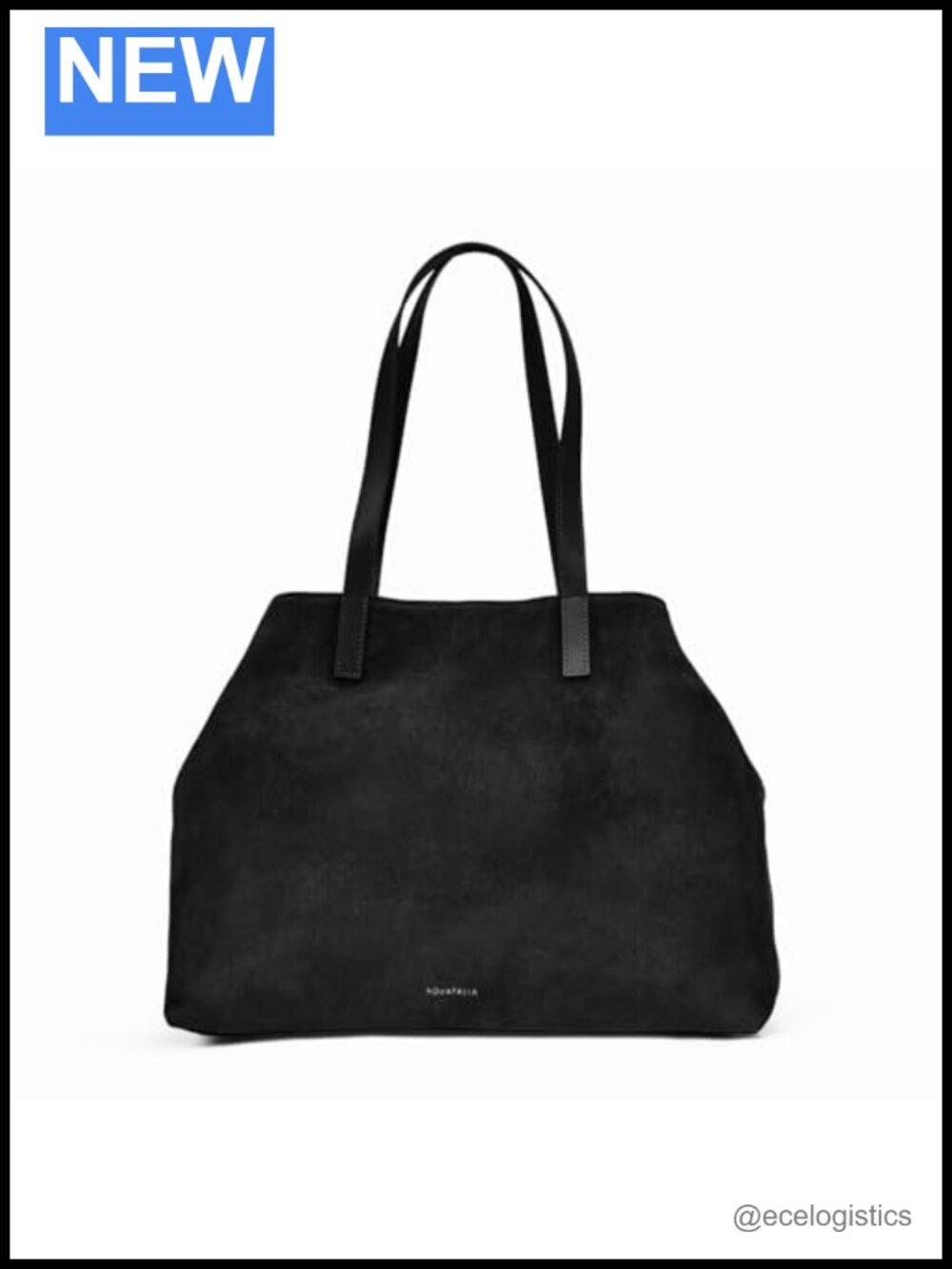 Aquatalia Siena Tote Handbag Women's Large Suede Shoulder Bag Stain Resistant